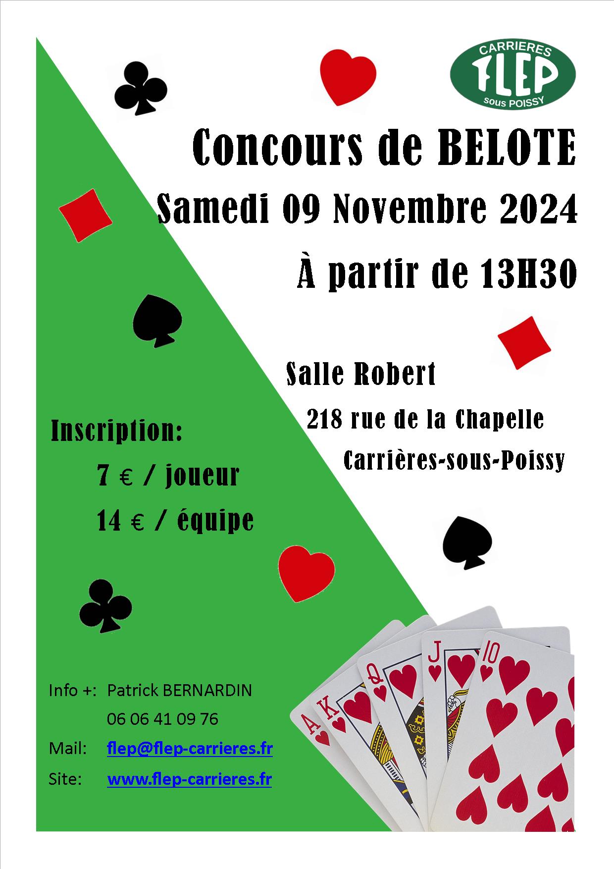 2024 11 09 FLEP Concours de Belote