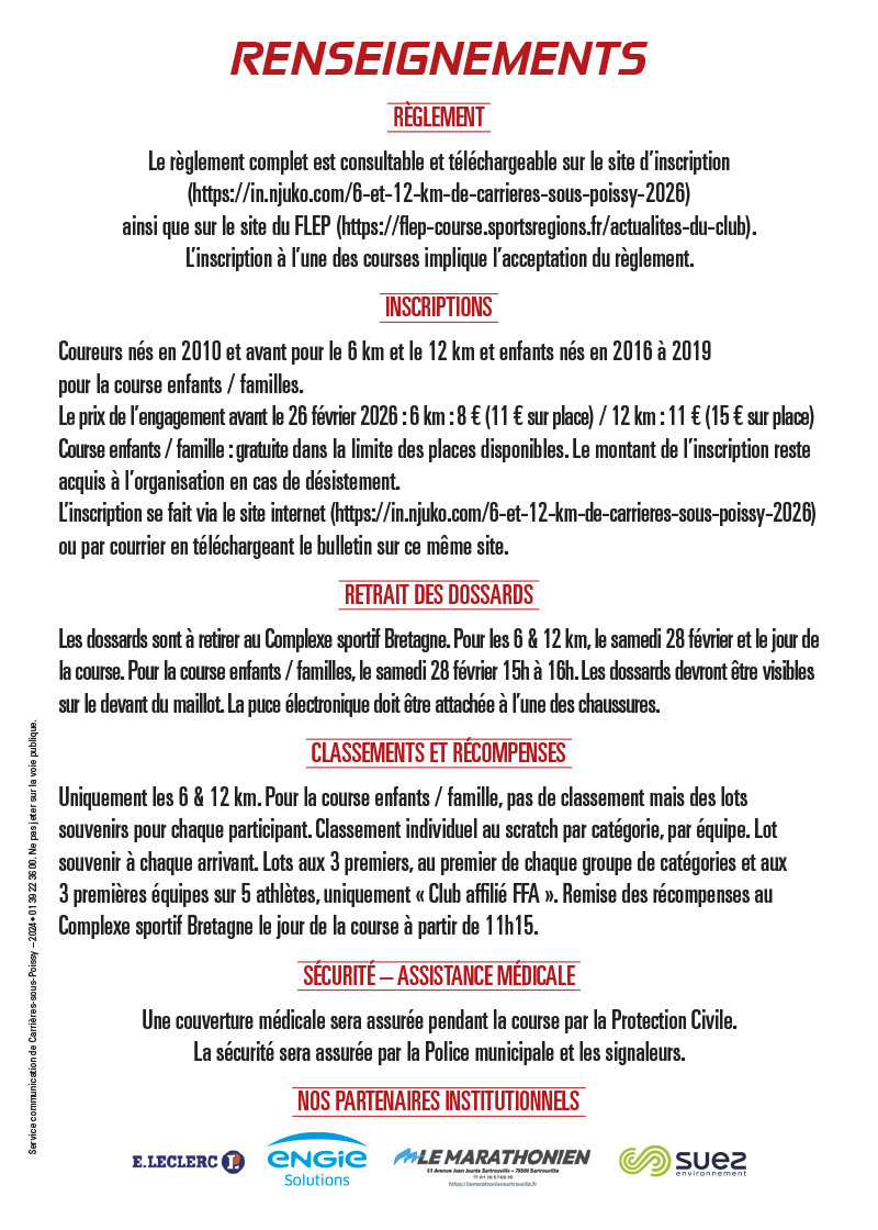 12KM CARRIERES 2026 2