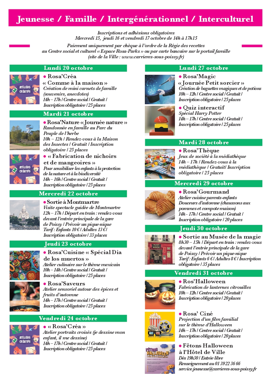 PROGRAMME CSC TOUSSAINT 2025 2