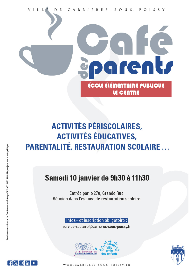CAFE PARENTS ECOLES 10012026