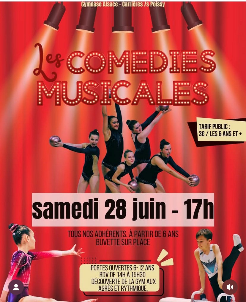Les comdies musicales par lEntente Carriroise