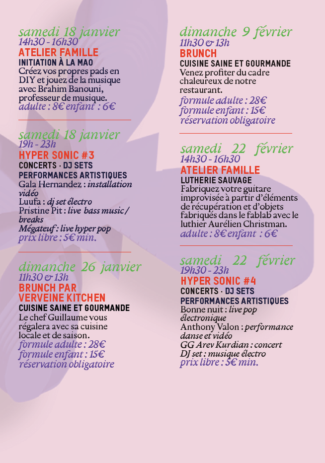 PROGRAMME ROSE JANV MARS2