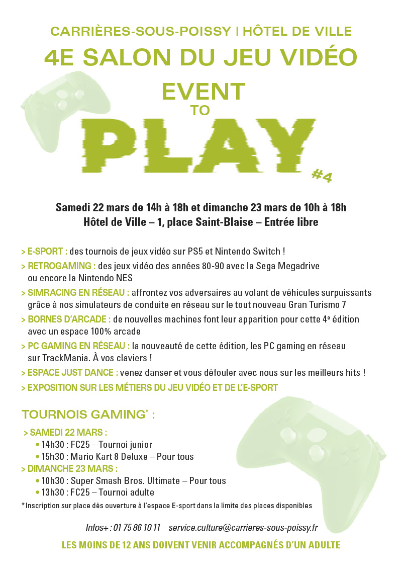 EVENT TO PLAY