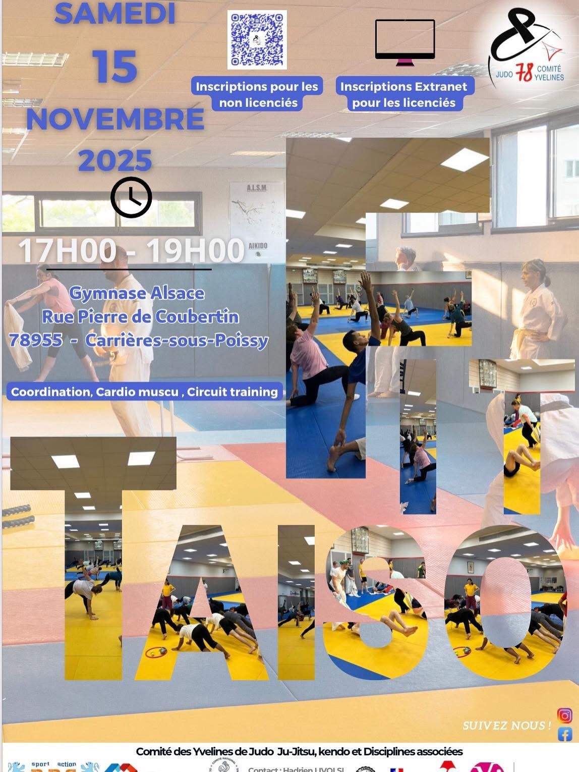 Taiso 15 novembre 2025