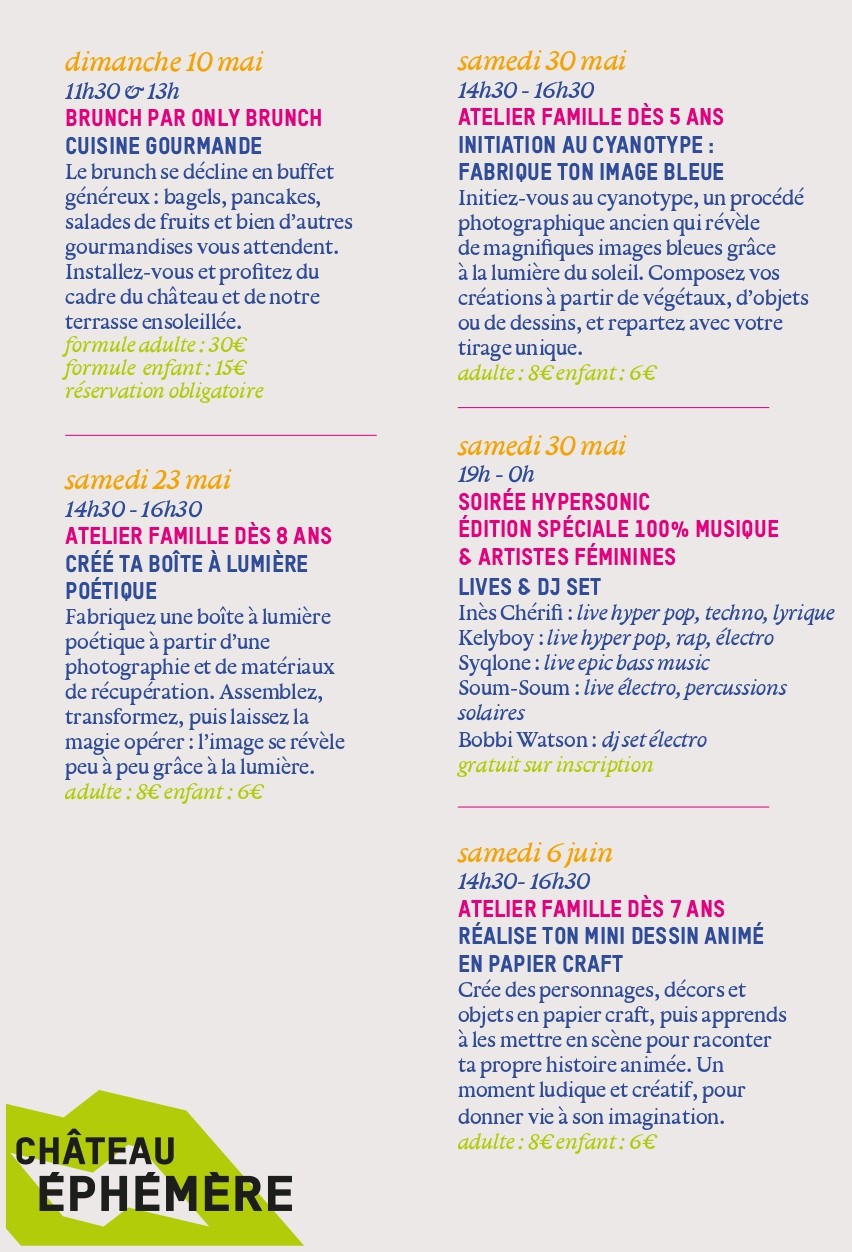 Programme mai juin 2026 du Chteau phmre2