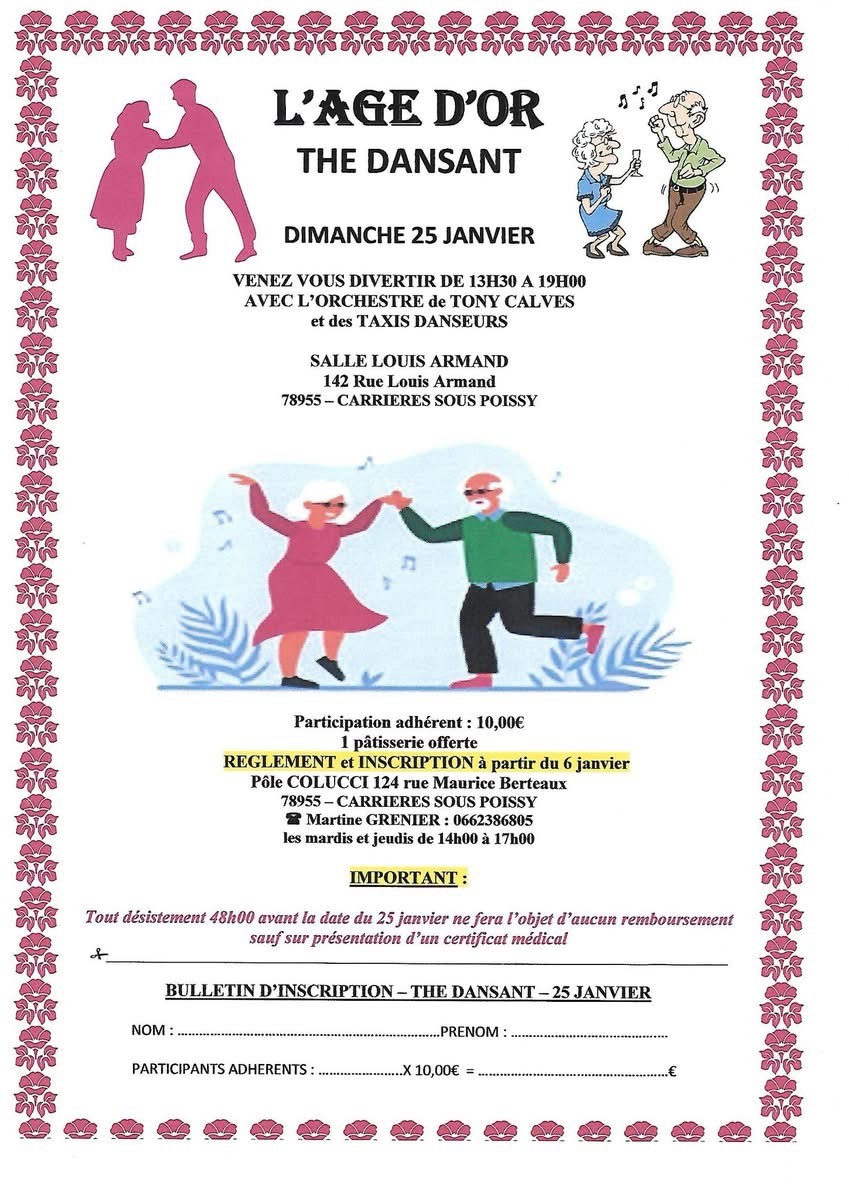 Th dansant de Age dOr