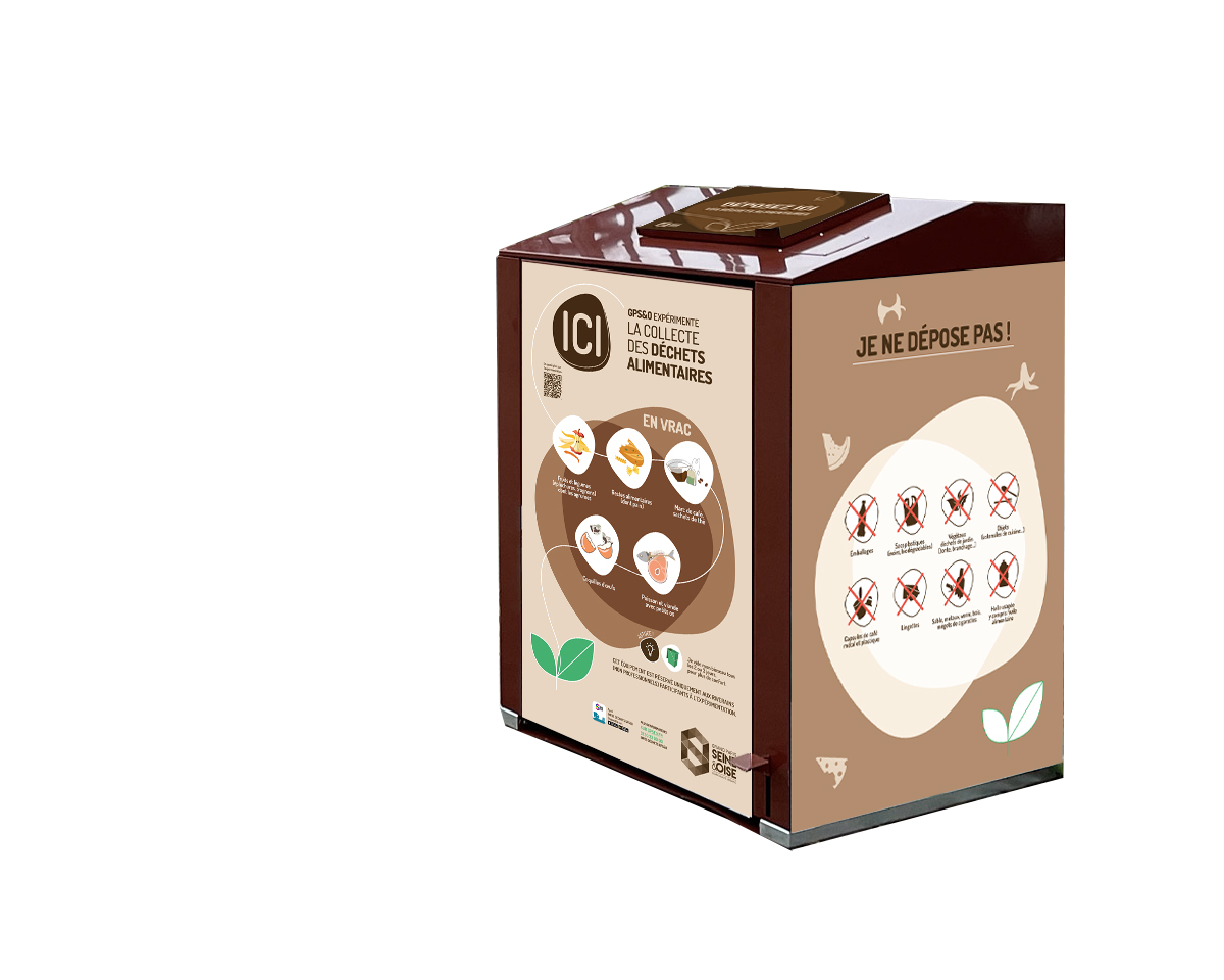 Bac dechets alimentaires Experimentation